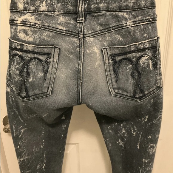 Tripp NYC Daang Goodman Bleach Splash Jeans Size 1 - Picture 3 of 11
